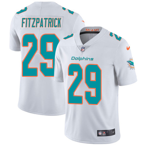 Nike Miami Dolphins #29 Minkah Fitzpatrick White Youth Stitched NFL Vapor Untouchable Limited Jersey->youth nfl jersey->Youth Jersey